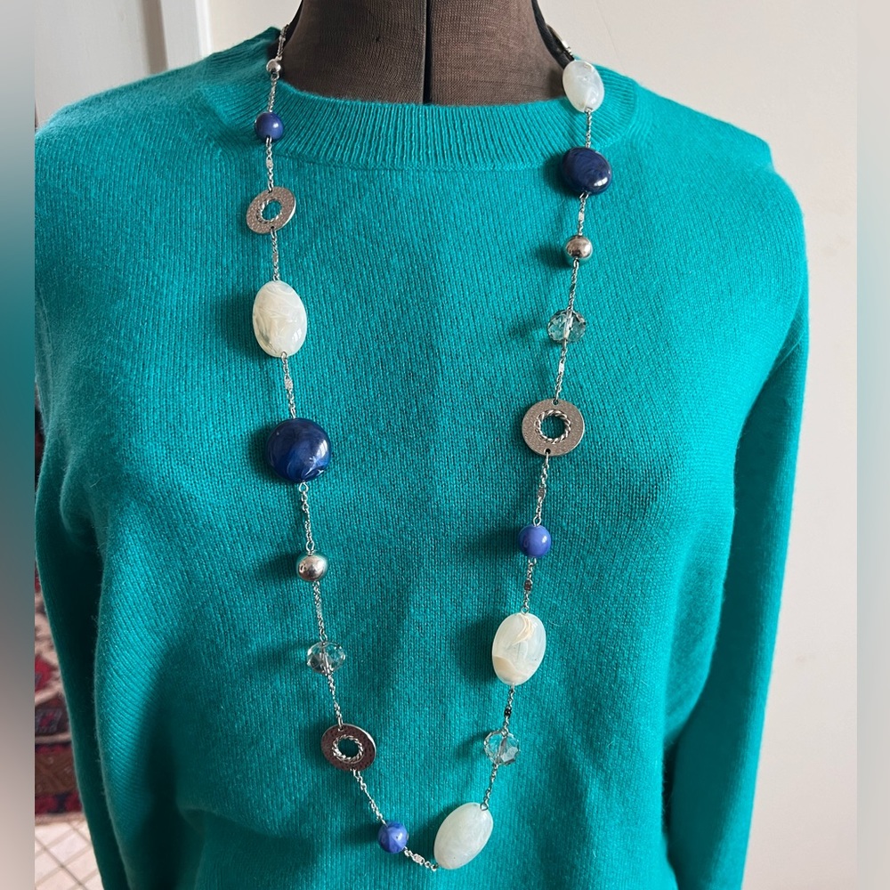 Long statement necklace by The Limited